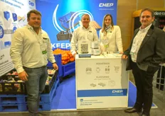 CHEP, a sponsor of the event, represented by Christo Vercueil, Gerhard vd Berg, Arena Phillips and Gerhard Stander.