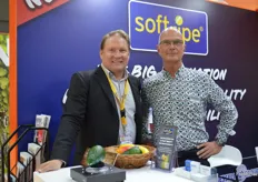 Roland Wirth from Softripe with Johan Muis from Salco.