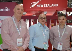 Grant Walsh, Ian Albers and David Pardy from First Fresh were visiting the show.