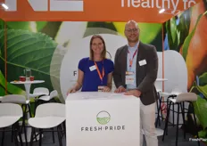 Ilze Brand and Dick Donker at Fresh Pride.