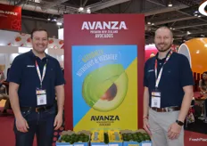 Tim Carrol and Richard Kok with Avanza who exports 60% of New Zealand’s avocados.