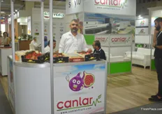 Vefa Cakmak of Canlar Fruit. They export figs, pomegranates, cherries and various other fruits.