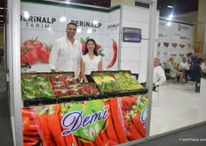 Ali Derinalp of Derinalp Tarim. They export a wide variety of vegetables, mostly to Germany.