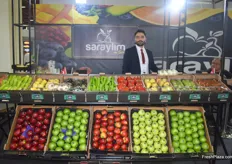 Asena Eren of Saraylim. THey export vegetables and apples to Russia, Israel, Erope and Dubai.