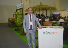 Fatih Caldemir, Operation Manager of Tropik Sepeti. They export dragonfruit and various other tropical fruits to the Middle East, Georgia, Azberdjan and Albania. They produce their tropical fruits in Manavgat, a region in Antalya