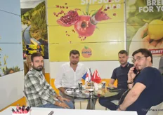 The team of Zafer Gida in a meeting.