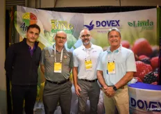 Mauricio Asaf, Gene Loudon, Nato Napoles, and Bob Haarhues with Dovex.