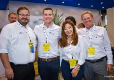 Team Fyffes. From left to right: Justin Heffernan, Brett Grimm, Ahiby Rodriguez, and Steve Schwager.
