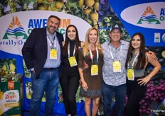 Team AweSum Organics: Oscar Delgado, Laura Camberos, Brianna Posner, David Posner, and Morgan Bahri.