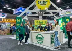 Christine Paquette, Lance Thompson, and Jen Noymer with Brightfarms, which is expanding in multiple states
