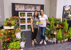 Iva Fidanza, and Tracy Travers with Freeman Herbs