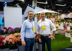 Pascal den Heijer with Scr3ens and Roeland van Dijk, VH Systems took a stroll through the flower side of the show