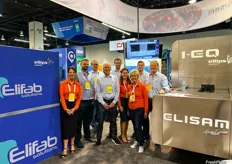 The team with Ellips, showing the Elifab grading solutions and Elisam products