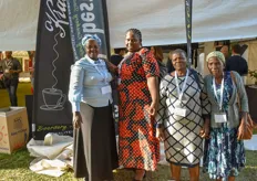 Annah Tshirema, Millicent Ranwedzi, Dezzy Mphephu and Gladys Nematatani farm avocados in Limpopo's Vhembe District.