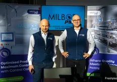 Maciej Chmielewski and Michal Domanski  with Milbor PMC, offering packaging solutitons for the soft fruit and fresh produce industry