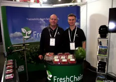 Greg Calvert and Tom McPherson from FreshChain Systems
