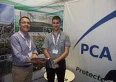 Matthew Plunkett and Sam Turner from Protected Cropping Australia.