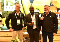 Evert Schultz (RSA), Matome Ramokgopa (CEO of Enza Zaden South Africa and member of the IFPA country council) and Roy Coetser (RSA).