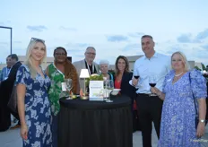 In the evening there was a rooftop ice breaker reception.  Elina Klinge - Klinge, Lucy Kamau and Kim Winter- Logistics Executive, Helen Coffey and Anne Williams from Cool Logistics, Estelle Linget – Strategy Consulting and Allan Klinge – Kinge.
