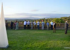 Delegates enjoyed the fantastic views of the countryside