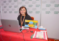 Holding online meetings: Antonina Korol, Frunet from Spain, says the online meetings are very good to reach out to people. They import exotic fruit like mango and pineapples from South America to Poland and the region.