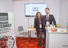 Anna Molina and Ignacia Gonzalez from Genuine Coconut in Spain say they see big potential for this product in Poland. Their pre-cut and ready to eat coconuts are currently sold in the Polish discount supermarket chain Biedronka.