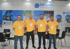 On the left is Serpak's export manager Yalcin Sait Sagmanligil and his team. Serpak is specialized in atmosphered packaging and export their packaging to Central and North America, as well as South Europe. In the future they hope to export their packaging to North Africa as well. Serpak will be exhibiting during the IFPA Global Produce and Flower Show in Orlando this week as well!
