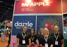 John Allen, Naomi Manning, Kelly Nolan, Jo Turner and Mark Ronberg - Mr Apple. The team said that the timing of the tradeshow this year was better for them as people are making plans for next season.