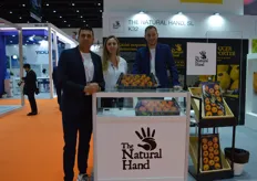 Juan Carlos Martinez, Beatriz Perez and Fabien Riviter from The Natural Hand with Spanish kakis. The already export kakis to Hong Kong, Singapore and Malysia and are waiting the protocols to send to China and India.
