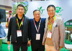 Sam Xie is CEO of Gold Anda Agricultural, Peter Zhu, Senior Partner at Pagoda together with John Wang from Lantao.