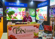 Darya Nature from Turkey. The company exports apples and cherries to China, the Middle-East and other markets in Asia and Europe.